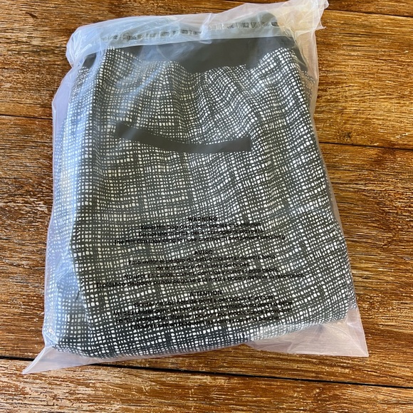 Lane Bryant Plus Lena Grid Print Bootcut Pants Black White Career Work Size 16 - Picture 11 of 12